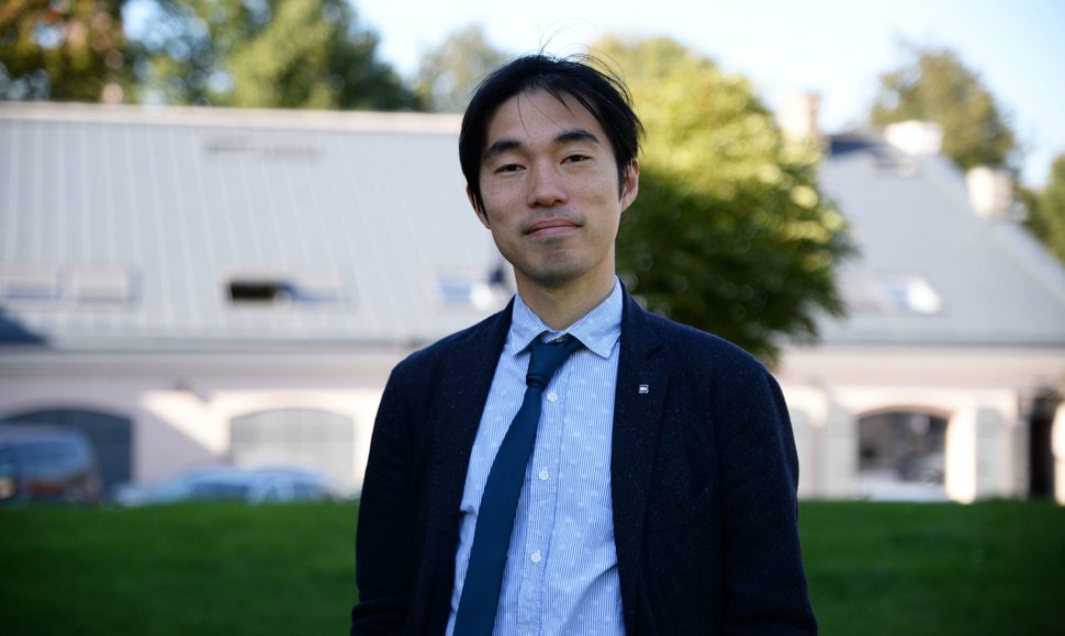 ISM Tarptautinės magistrantūros Finansų ekonomikos programos direktorius Tomoyuki Hashimoto
