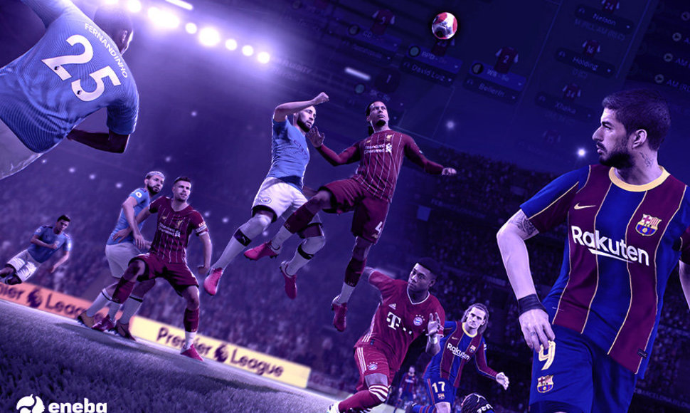 FIFA 21, PES 2021, ar Football Manager 2021 – ką rinktis?
