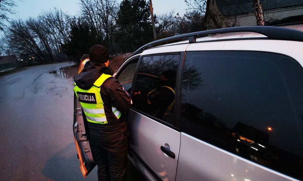 Kauno policijos reidas