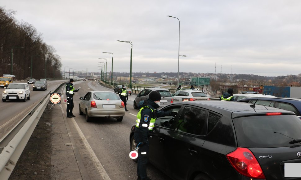 Kauno apskrities policijos reidas