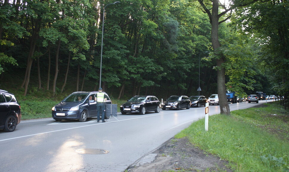 Kauno policijos patikros po &scaron;ventinio Joninių savaitgalio