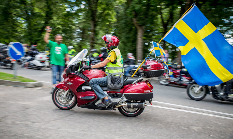 „FIM rally“ renginyje dalyvavo apie 1000 motociklų