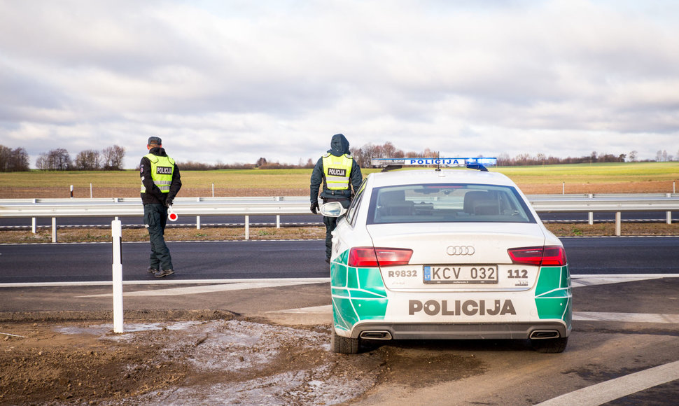 Keturių eismo juostų automagistralės „Via Baltica“ atidarymas