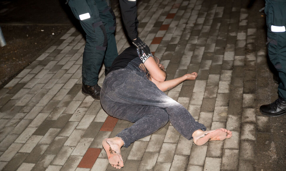Naujųjų metų naktis su Kauno policija