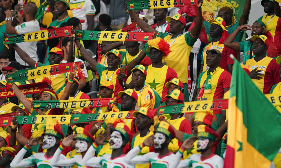 Senegalo komandos fanai