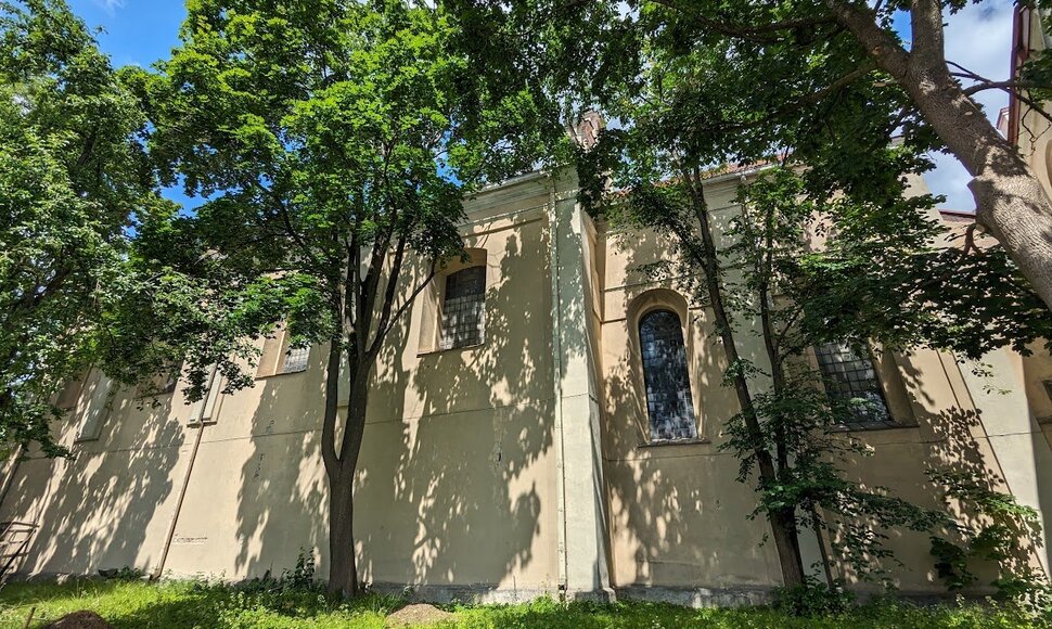 &Scaron;v. Jurgio bažnyčia Vilniuje i&scaron; i&scaron;orės