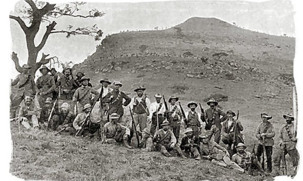 Būrų „komandosai“ 1900 m.