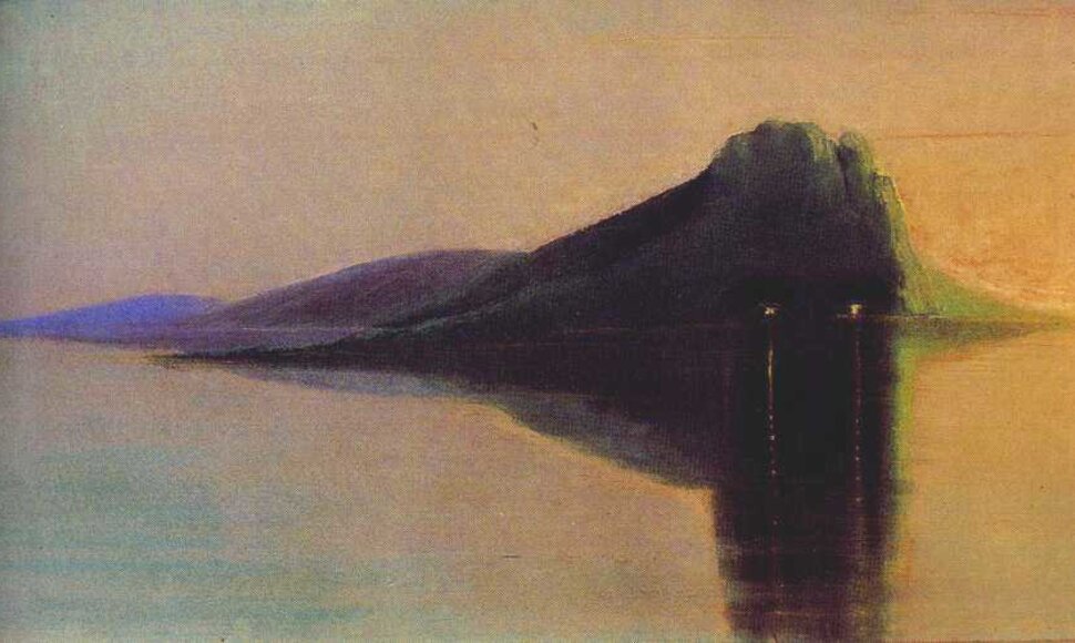 M.K.Čiurlionio paveikslas „Ramybė“