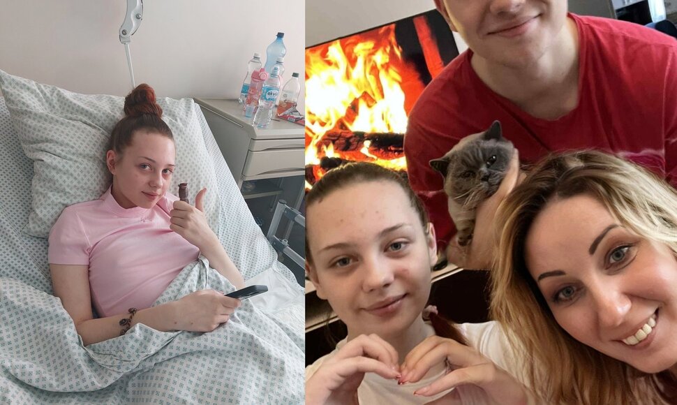 Gydytojai i&scaron;gelbėjo Karinos gyvybę