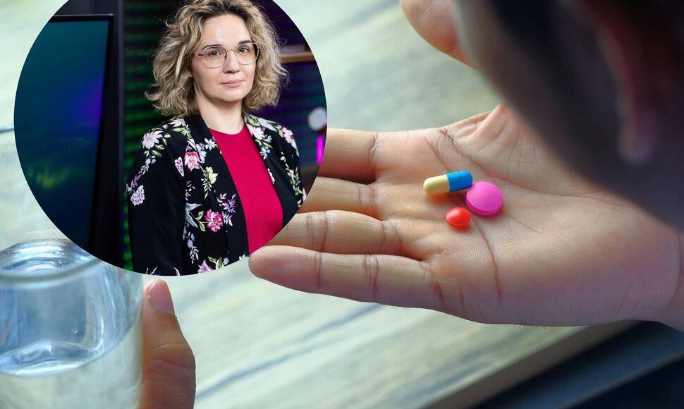 Eglė Karinauskė komentuoja maisto papildų vartojimą
