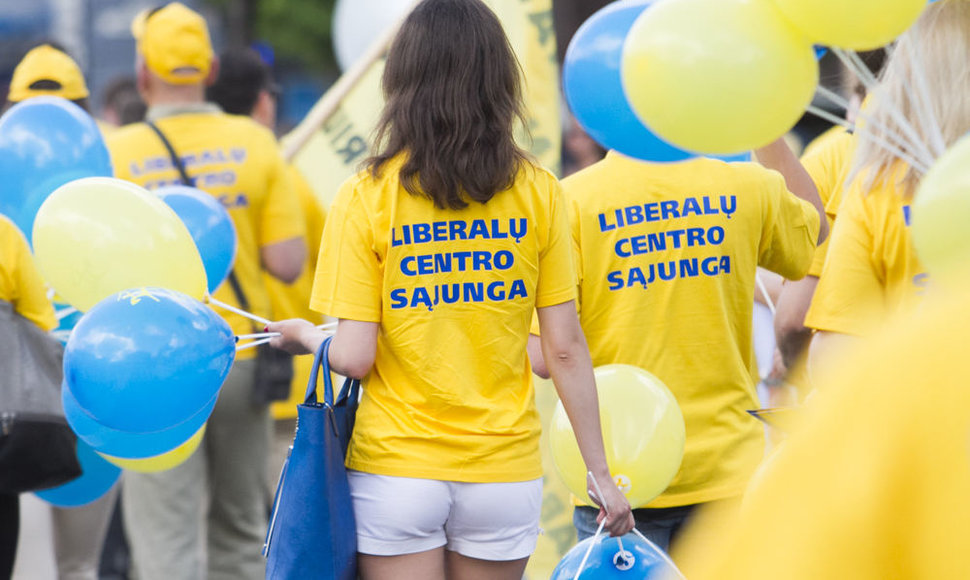 Liberalcentristai laisvės nuo mokesčių dieną minėjo be tradicinio akmens