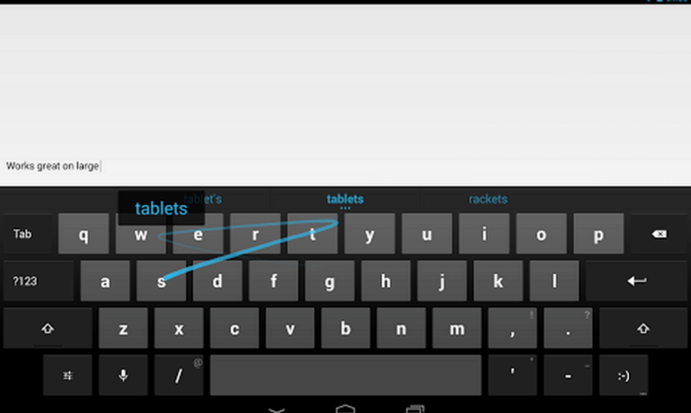 „Google Keyboard“ klaviatūra palaikys rašymo braukant pirštu funkciją