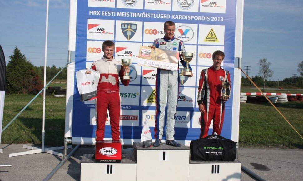 Simo Juodviršio pergalė Estijoje