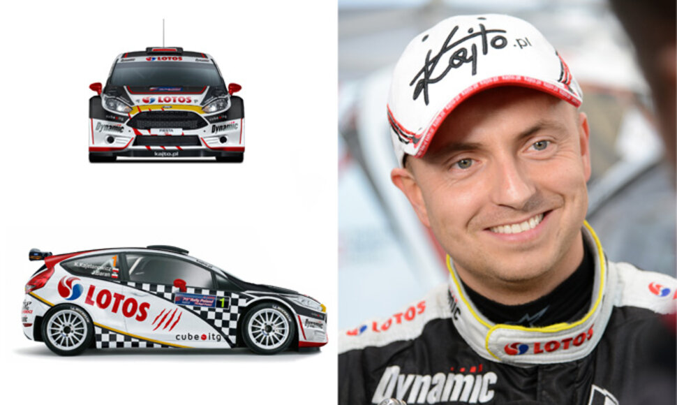 Naujas Kajetano Kajetanowicziaus ralios bolidas &ndash; &bdquo;Ford Fiesta R5&ldquo;