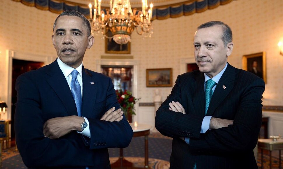 Barackas Obama ir Recepas Tayyipas Erdoganas