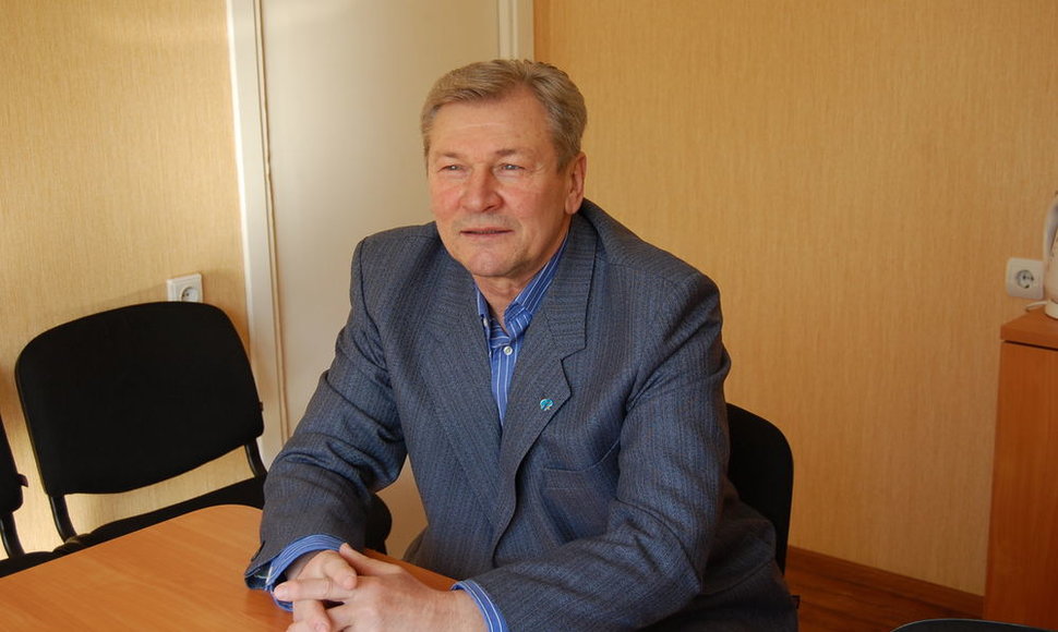 Lietuvos švietimo įstaigų profesinės sąjungos pirmininkas Eugenijus Jesinas 