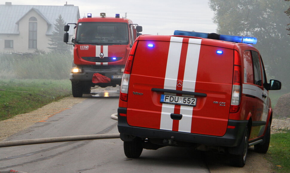 Gaisro vietoje