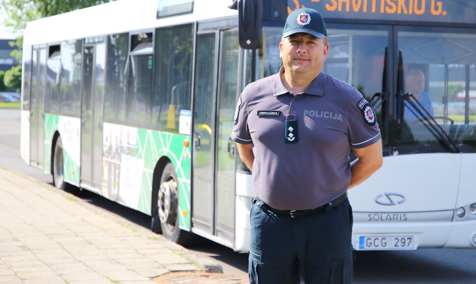 Panevėžio apskrities VPK vir&scaron;ininko pavaduotojas Mindaugas Ambraziūnas