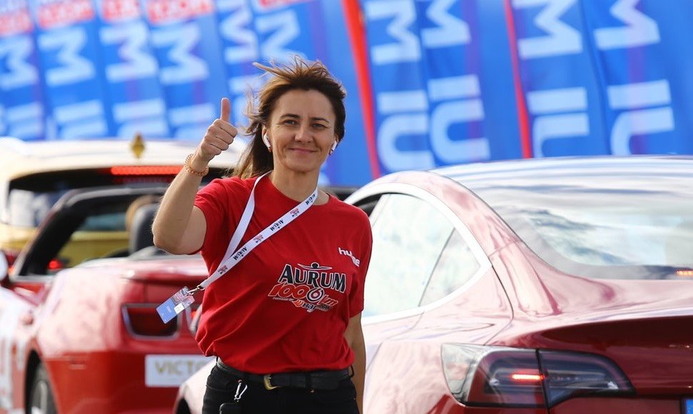 „Olybet 108 km moterų iššūkio“dalyvių paradas, Jolanta Iselionienė