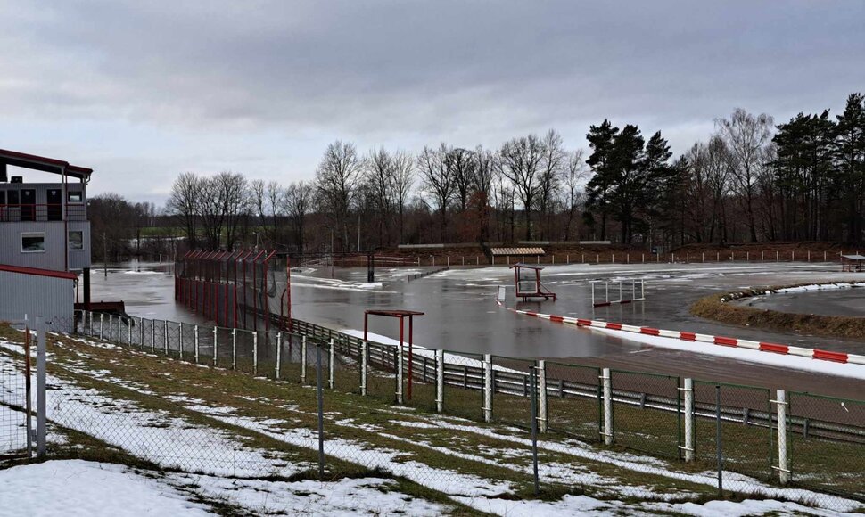 Apsemtas Vilkyčių autosporto kompleksas