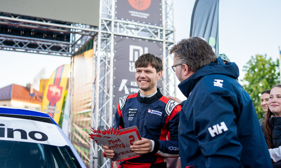 &bdquo;7bet Rally Lazdijai &lsquo;25&ldquo; fini&scaron;o podiumas