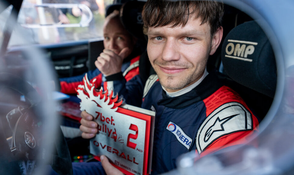 &bdquo;7bet Rally Lazdijai &lsquo;25&ldquo; fini&scaron;o podiumas