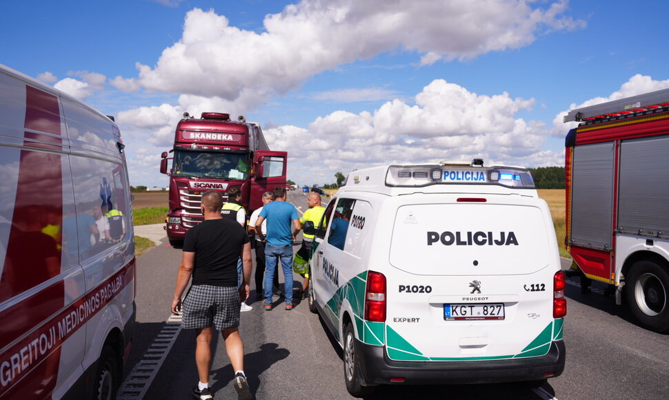 Avarija „Via Baltica“ kelyje: žuvo moteris