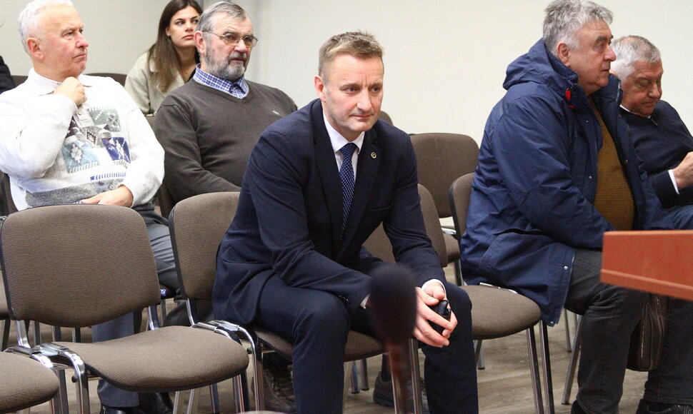 &Scaron;iaulių mero Artūro Visocko bylos posėdis
