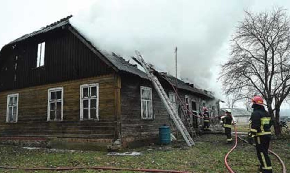 Gaisro vietoje
