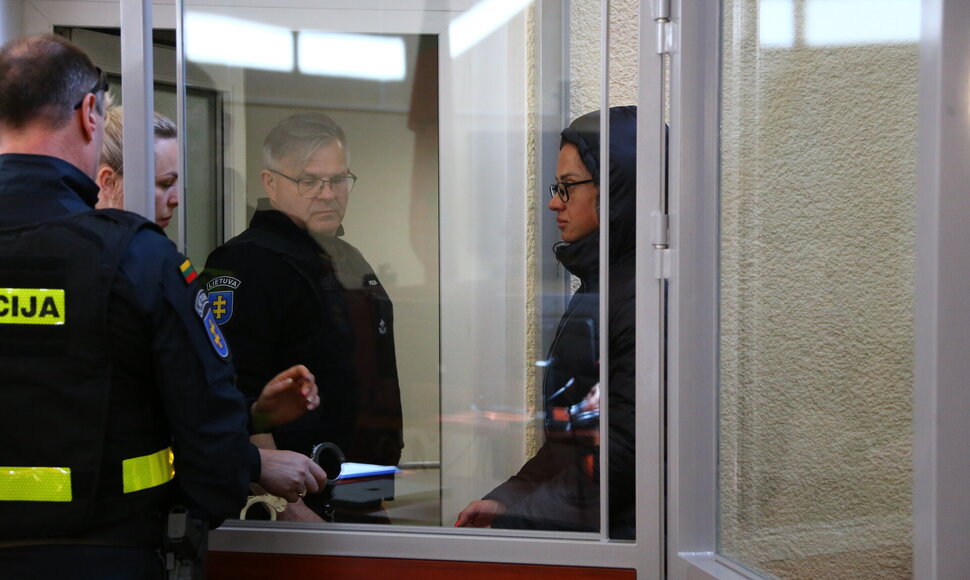 Justina Gaigalaitė pristatyta į teismą suėmimui