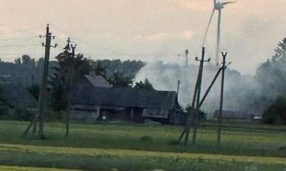 Gaisro vietoje