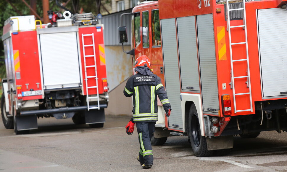 Gaisro vietoje