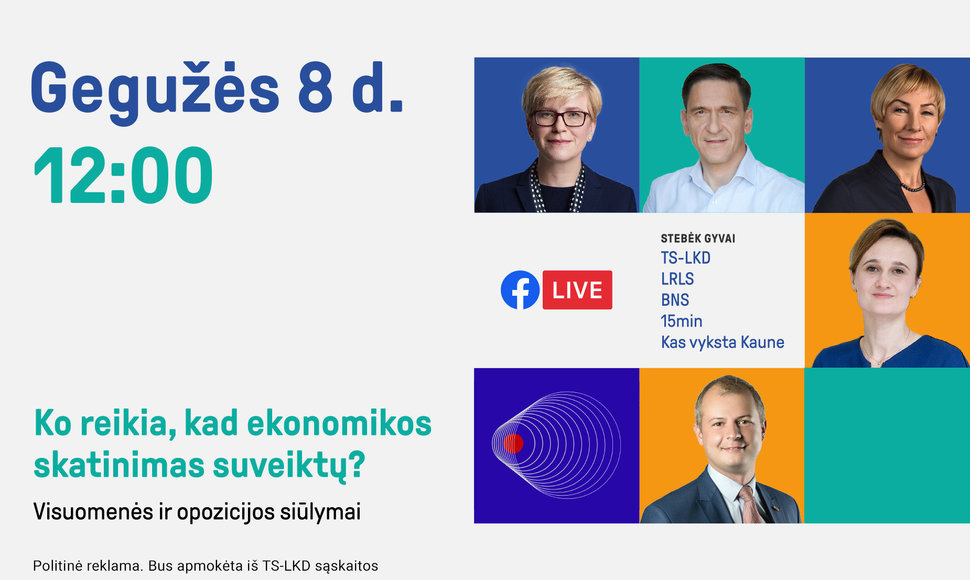 TSLK diskusija apie ekonomika