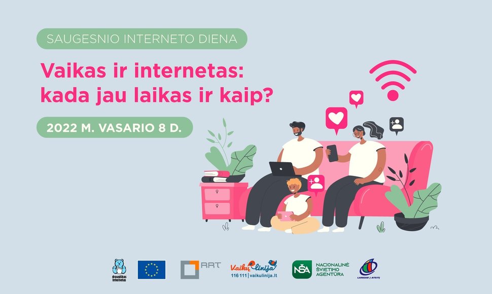 Diskusija „Vaikas ir internetas“