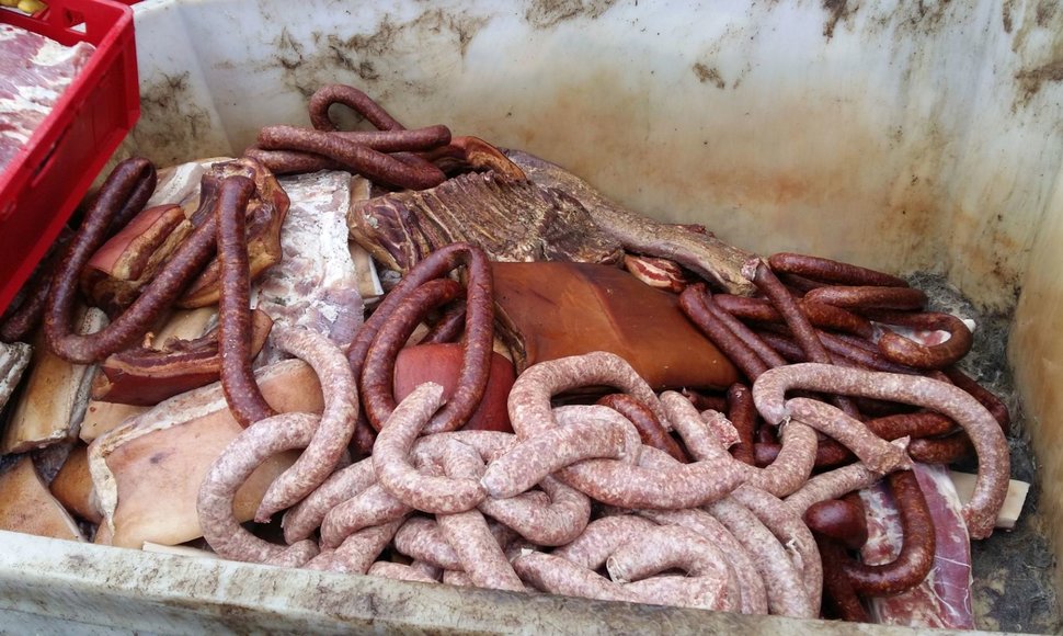 Nelegalus mėsos fabrikas