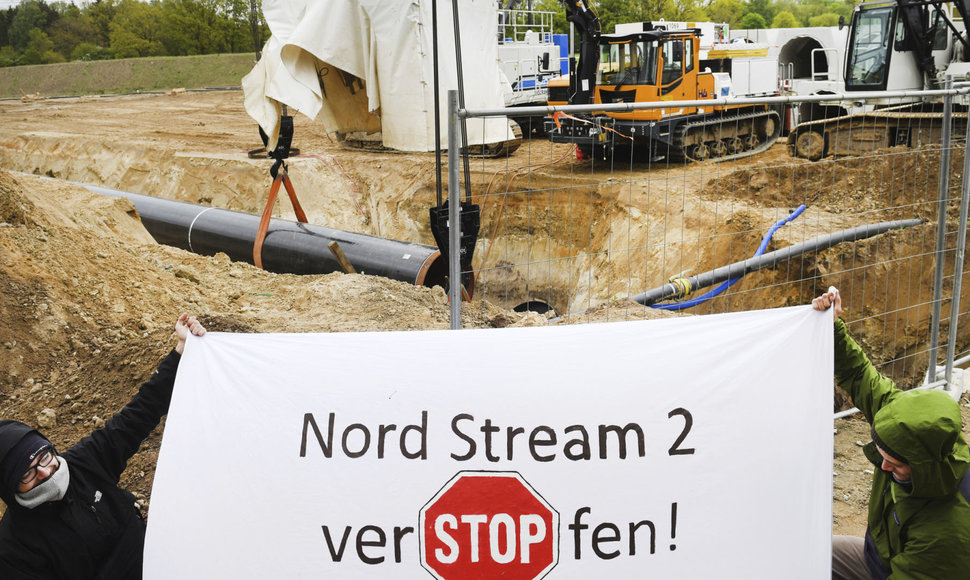 Daug kritkų Europoje nepritaria tiesiamam dujotiekiui „Nord Stream 2“