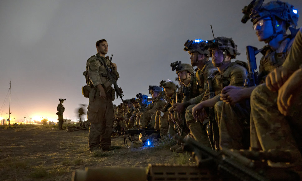 Afganistaną paliekantys paskutiniai JAV kariai