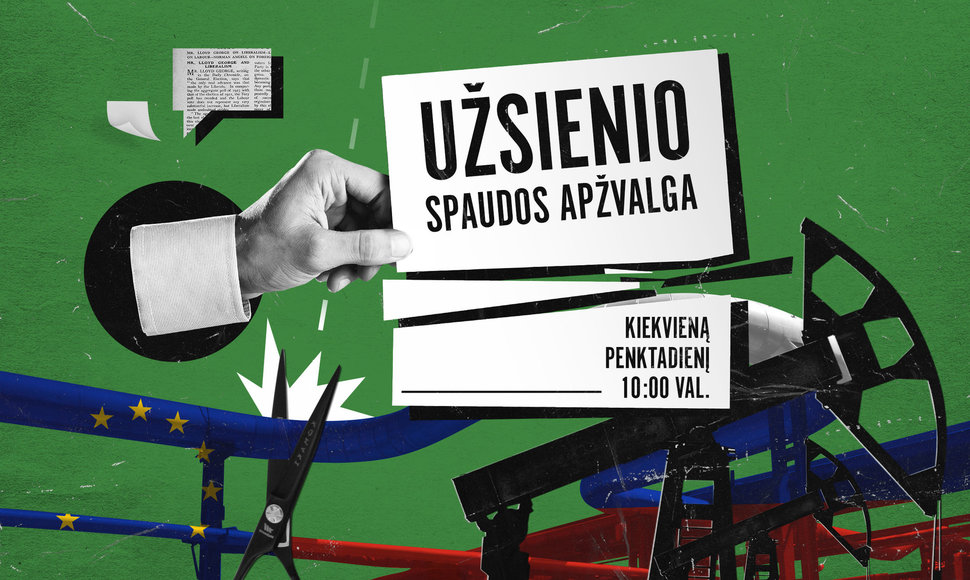 Užsienio spauda – apie ES susitarimą dėl rusiškos naftos importo draudimo