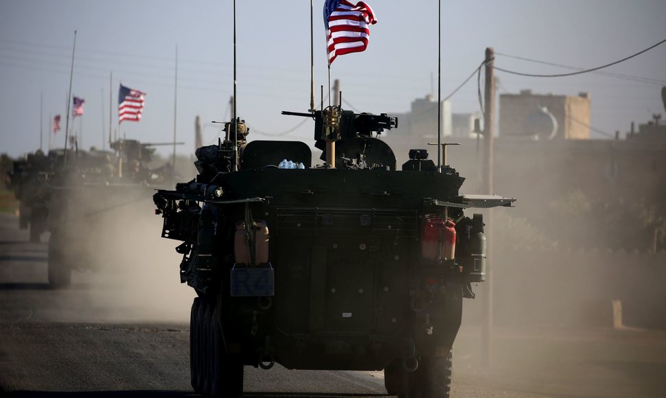 Į Siriją iš Irako atvyko JAV elitinio 75-ojo reindžerių pulko kariai