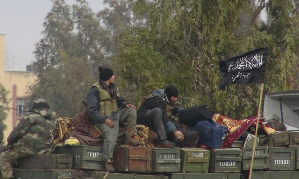 „Al Nusros fronto“ kovotojai Sirijoje