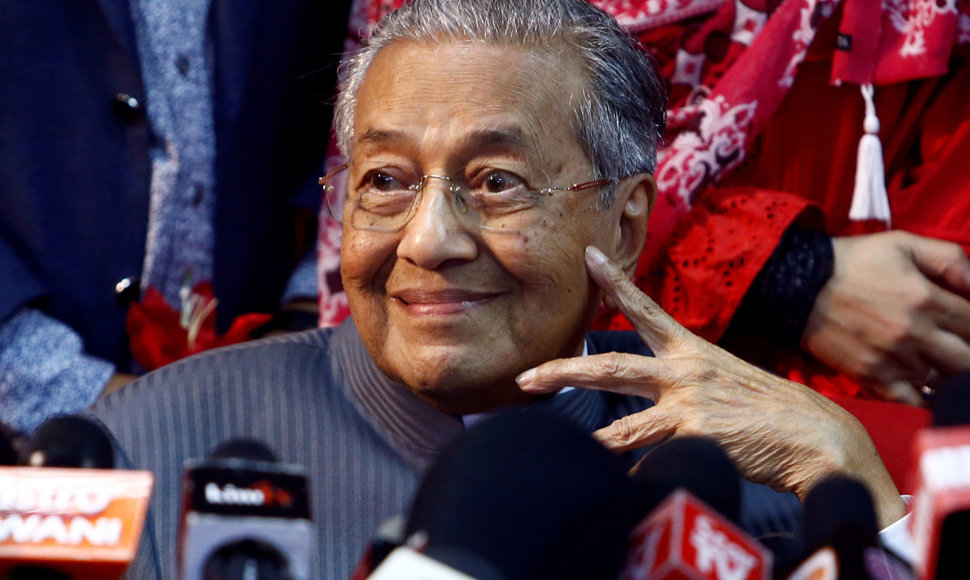 Buvęs Malaizijos premjeras Mahathiras Mohamadas