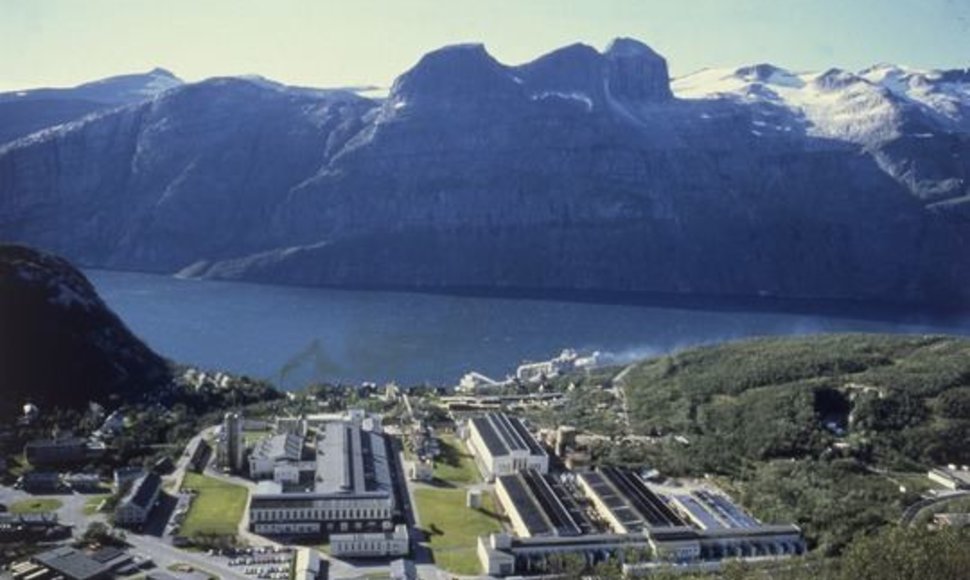 Yara gamykla Norvegijoje