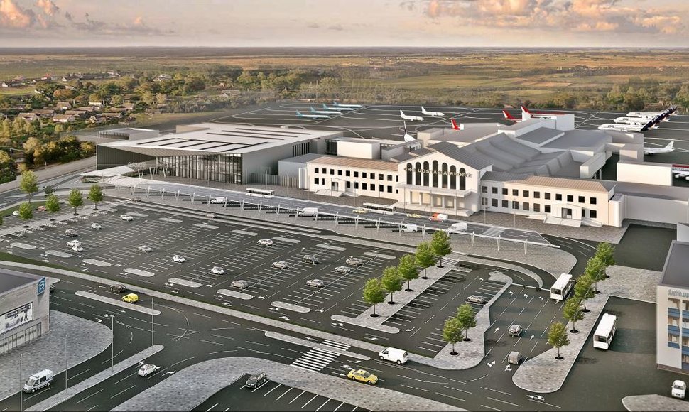 Vilniaus oro uosto keleivinių terminalų rekonstrukcija 