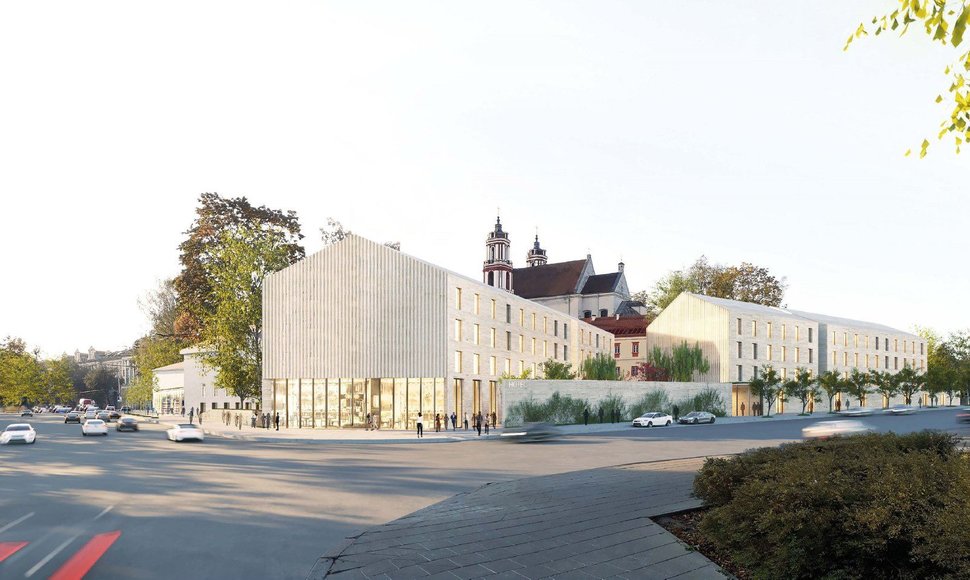Šv. Jokūbo ligoninės teritorijos architektūros konkursą laimėjo „DO Architects“