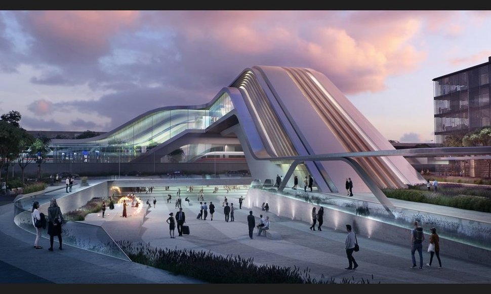 „Zaha Hadid Architects“ pasiūlymas