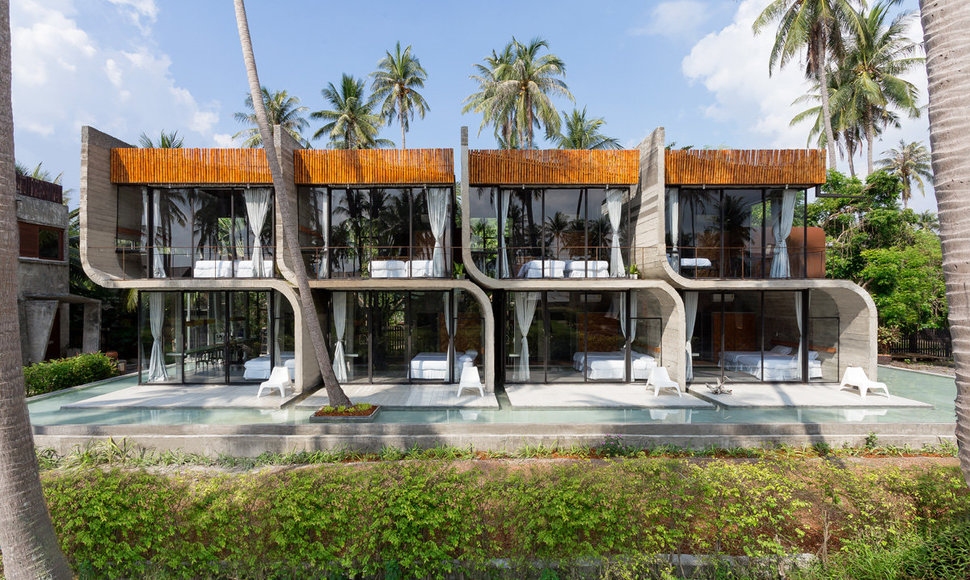 Naujai atrasta Tailando architektūra