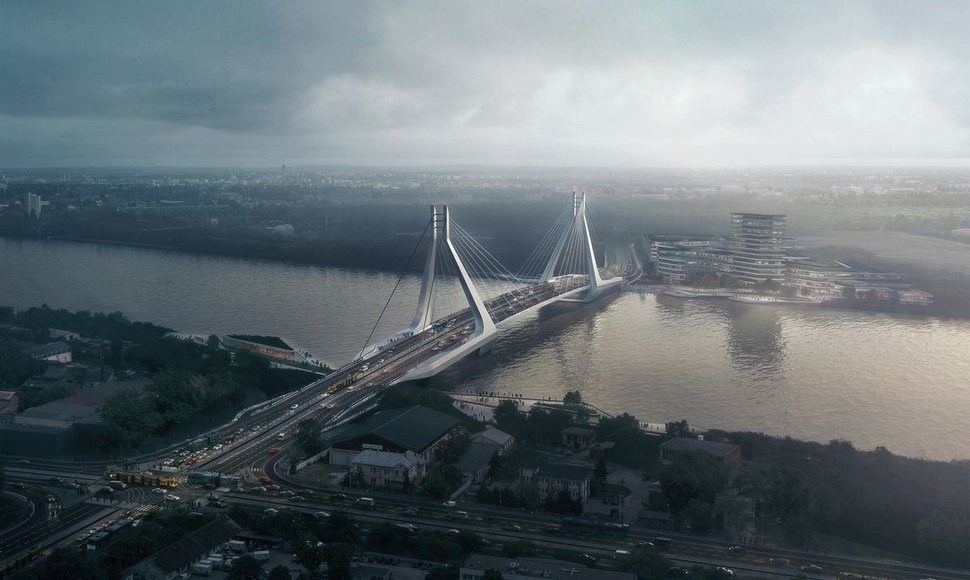 Budapešte planuojamas naujas tiltas