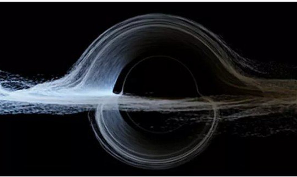Kipo Thorne'o sukurta juodosios skylės koncepcija filmui „Interstellar“
