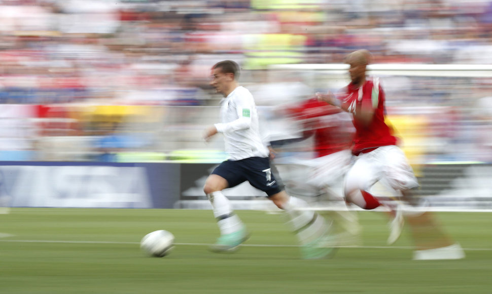 Blankios Prancūzijos ir Danijos rungtynės baigėsi 0:0.