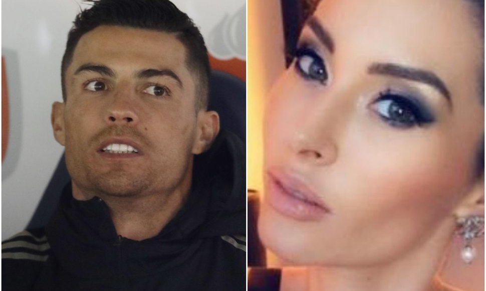 Cristiano Ronaldo kaltina dar viena moteris – Jasmine Lennard. 